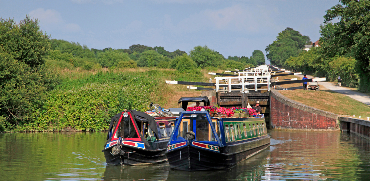 Caen Hill Lock Kennet and Avon Canal